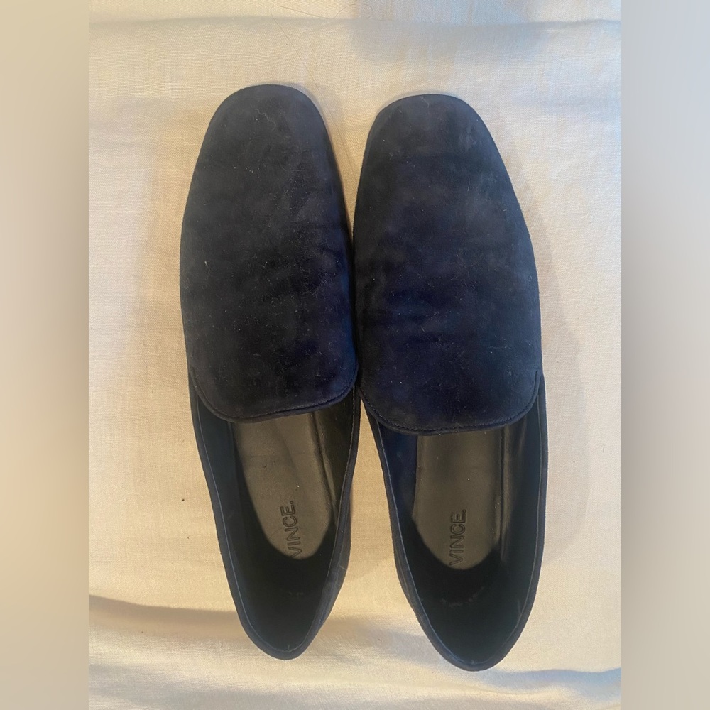 Vince Womens Suede Loafer